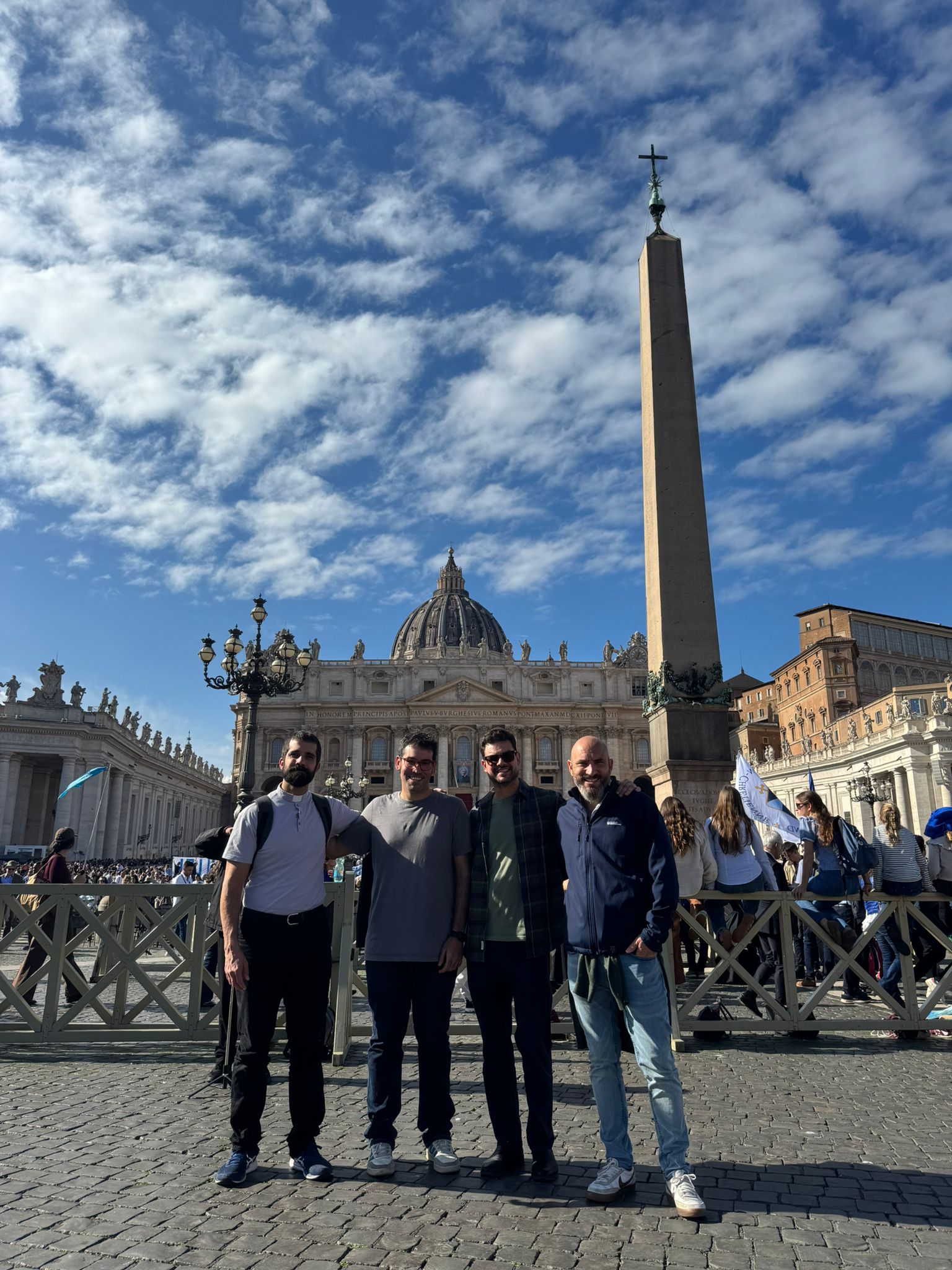 colegio arzobispal participa en el jubilio de los educadores en roma